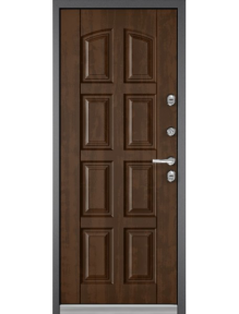 Дверь Бульдорс Термо-100 Орех грецкий (Букле графит) - фото 3