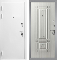 Дверь Гарда S12 Белая шагрень - фото 1