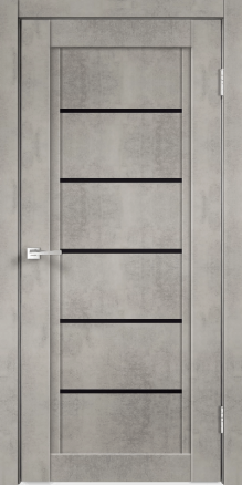 Дверь Next 1 Муар светло-серый - фото 1