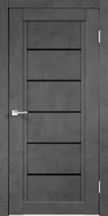 Дверь Next 1 Муар темно-серый - фото 1