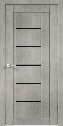 Дверь Next 3 Муар светло-серый - фото 1