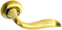 Дверная ручка ARCHIE  S010 100II матовое золото - фото 1