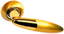 Дверная ручка ARCHIE  S010 113II матовое золото - фото 1