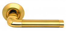 Дверная ручка ARCHIE  S010 47II матовое золото - фото 1