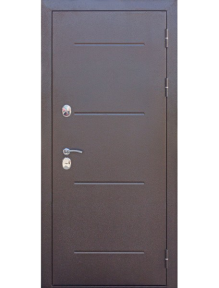 Дверь 11 см ISOTERMA медный антик Лиственница мокко - фото 4