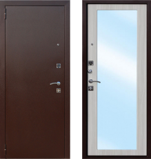 Дверь Царское зеркало MAXI Белый ясень - фото 1