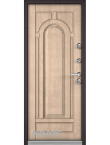Дверь Бульдорс Термо-100 Дуб крем (Букле шоколад) - фото 3