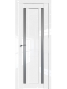 Profildoors 15L Белый Люкс стеклянные вставки покрытие полотна твердое глянцевое 