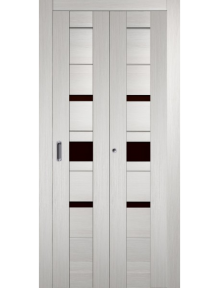 Дверь Джаз Складная Беленый дуб - фото 1