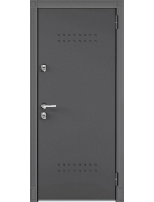 Дверь Бульдорс Термо-100 Дуб крем (Букле графит) - фото 3