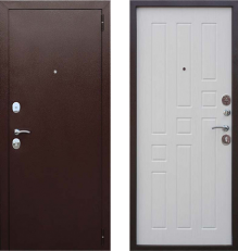 Дверь Гарда 8 мм Белый ясень - фото 1