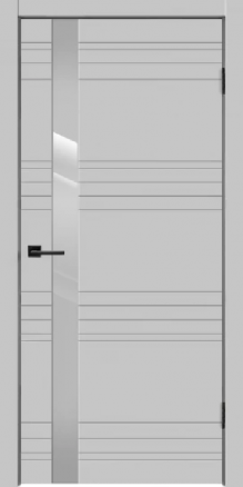 Дверь Scandi N Z1 светло-серый - фото 1
