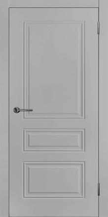 Дверь ВД Честер ПГ Эмаль серая - фото 1