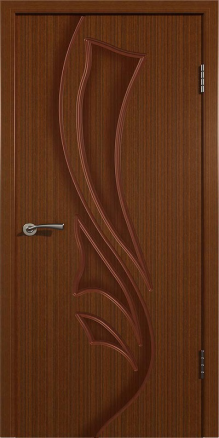 Дверь ВД Лилия ПГ Красное дерево - фото 1