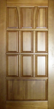 Дверь Тюльпан 1 Светлый орех - фото 1