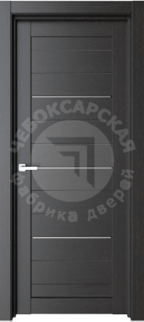 Дверь ЧФД 18К стекло - фото 1