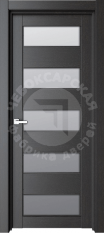 Дверь ЧФД 29К стекло - фото 1