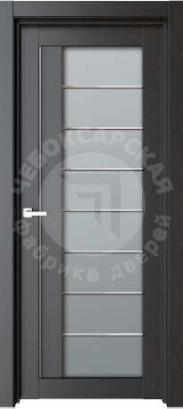 Дверь ЧФД 47К стекло - фото 1