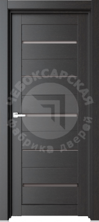 Дверь ЧФД 51К стекло - фото 1