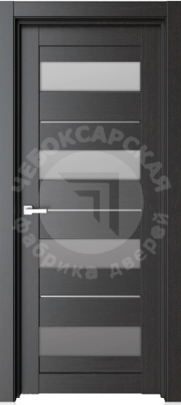Дверь ЧФД 52К стекло - фото 1