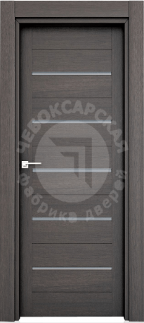 Дверь ЧФД 54К стекло - фото 1